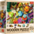 Trefl Drevené puzzle 501 - Farebné koktaily