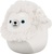 Squishmallows Biely lev – Titus, 13 cm