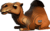 EUGY Velbloud 3D kartonová skládačka
