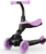 QPLAY Kolobežka / odrážadlo Sema Evo s LED svetlami Violet, vek 1 - 6 rokov, do 50 kg
