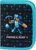 BAAGL Školský peračník jednoposchodový Minecraft Blue Axe