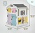 BusyKids Activity board Domeček pastelově bílý