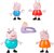 HASBRO - Familia de Peppa Pig, 5 figuras