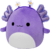 SQUISHMALLOWS Vijolični aksolotl s trakom - Monica