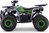 Benzínová štvorkolka pre deti Beneo Motors WARRIOR zelená - 125cm3