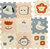 Penová podložka Puzzle 30x30 cm 9ks, Logic