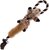 Hračka Dog Fantasy Skinneeez čipmank s povrazom 35cm