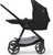 KINDERKRAFT Kočík kombinovaný 3v1 Newly Classic black + Mink PRO