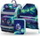 BAAGL SET 3 Zippy Plus Aurora: cartella, astuccio, sacchetto GRS