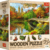 Trefl Drevené puzzle 501 - Central Park, Manhattan