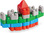 Hape Construcción PolyM 128 piezas