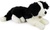 Peluche border collie sdraiato 45 cm ECO-FRIENDLY
