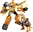 Dinorobot T-Rex gelb 19 cm