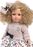 Llorens 53549 ELENA - realistická bábika s mäkkým látkovým telom - 35 cm