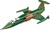 Cobi Vietnam War Lockheed F-104 Starfighter, 1:48, 430 k