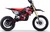 Motocross elettrico per bambini e adolescenti Beneo Motors Falcon rosso - 1600W