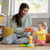 BRIGHT STARTS Igračka toranj za slaganje žirafa Giraffe Tower™ 6m+