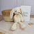 Doudou Histoire d´Ours Plyšový kamarát biely zajačik 40 cm