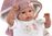 Llorens 63650 NEW BORN - realistická bábika bábätko so zvukmi a mäkkým látkovým telom - 36