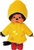 Monchhichi Mončiči chlapec so žltým pršiplášťom 20cm