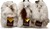 INKARI Плюшена играчка Алпака Малка лимитирана серия Снежен леопард 23см