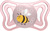 CHICCO Chupete Physio Light silicona niña 2-6m, 2 uds