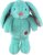 Hračka Dog Fantasy Cuddle Zajíček s tlukoucím srdcem tyrkysová 29cm