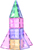Cleverclixx Magnetická stavebnice Petite Pastel Pack – 36 ks