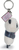 NICI portachiavi Panda Love con ciondolo in metallo, 8 cm