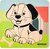 Woody Puzzle Baby - cagnolino