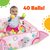 BRIGHT STARTS Deka na hranie 5v1 PiP Your Way Ball Play™ Rainbow Tropics™ 0m+
