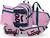 BAAGL SET 5 Skate Rose: Rucksack, Federmäppchen, Sporttasche, Gürteltasche, Laptop-Hülle GRS