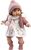 Llorens 38574 LOLA - realistická bábika so zvukmi a mäkkým látkovým telom - 38 cm