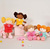 Doudou Jolijou Bábika Miss Coral 21 cm