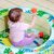BRIGHT STARTS Piscine de jeu avec balles Rowdy Rainforest™ Stow &amp; Go, 6m+
