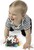 OBALL Autíčko a hrkálka 2v1 Curious Car zebra Zen™ 3m+
