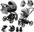 ADAMEX Poussette combinée Quantum Special Edition Grey/Silver
