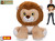Plush Friends leu de pluș 50 cm așezat