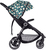 PETITE&amp;MARS Kočík Street+ RWS Black + Strieška Limited 100 Flowers