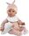Llorens 74508 NEW BORN - realistická bábika bábätko so zvukmi a mäkkým látkovým telom - 45