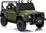 Elektrické autíčko Land Rover Defender 110 SVX 12V, zelené, 4X4 pohon, LED svetlá, predné