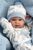 Llorens 63509 NEW BORN NIÑO - muñeca bebé realista con cuerpo de vinilo completo
