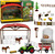 Fattoria con recinto e effetti set 49pz