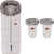 PETITE&amp;MARS Set zimska vreća Arctic 4u1 + rukavice za kolica Fjora Champagne Shower