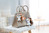 NICI Glubschis portachiavi Lince Lenzo 9 cm