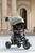 QPLAY Trojkolka Comfo Max Olive Green, 8 v 1, vek 10-72 mesiacov