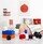 LEGO® úložný box 8 - oranžová 250 x 500 x 180 mm