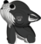 EUGY Vlk 3D kartonová skládačka