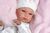 Llorens 63598 NEW BORN dievčatko - realistická bábika bábätko s celovinylovým telom - 35cm