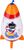 ACCENTRA 2v1 Šampon/Sprchový gel TAKE ME TO THE MOON Moře 400ml (raketa)